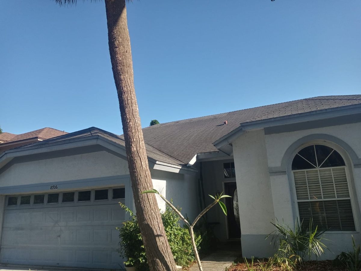 Temple Terrace Roof Replacement on Coral Dawn Ct