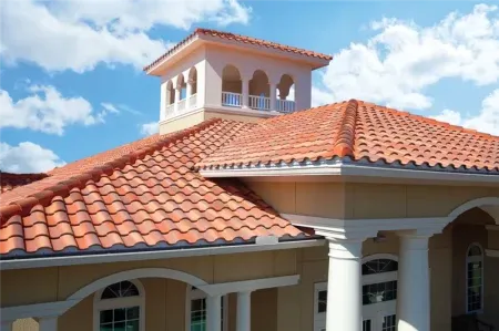 Clay tile Roof repair, replacement, reroofing in Tampa, FL