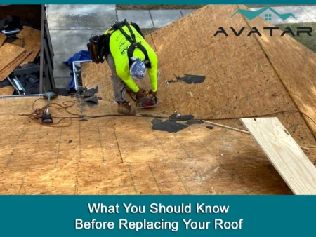 What is included in roof replacement