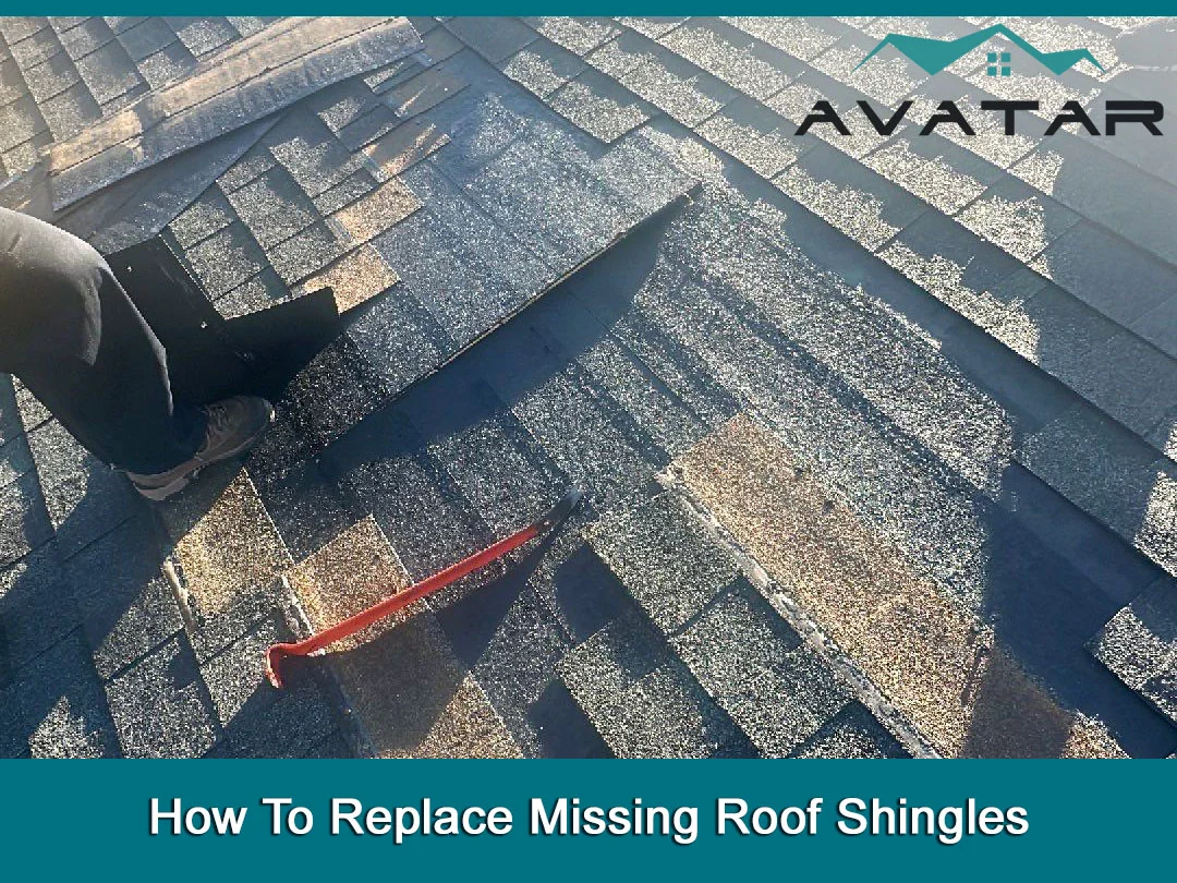 How To Replace Missing Roof Shingles