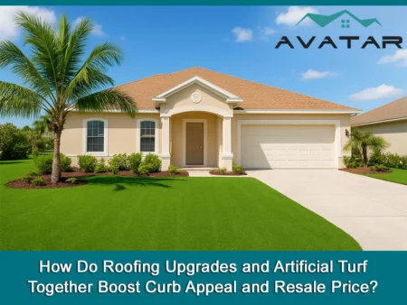 How Do Roofing Upgrades and Artificial Turf Together Boost Curb Appeal and Resale Price? Roof Replacement and Turf Upgrades to Increase Home Value