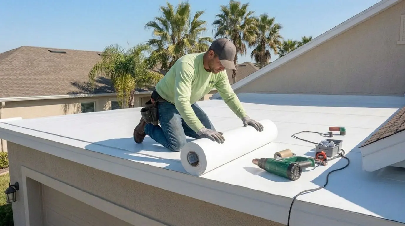 Flat Roof Installation
