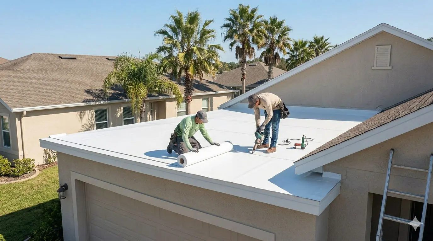 Flat Roof Installation
