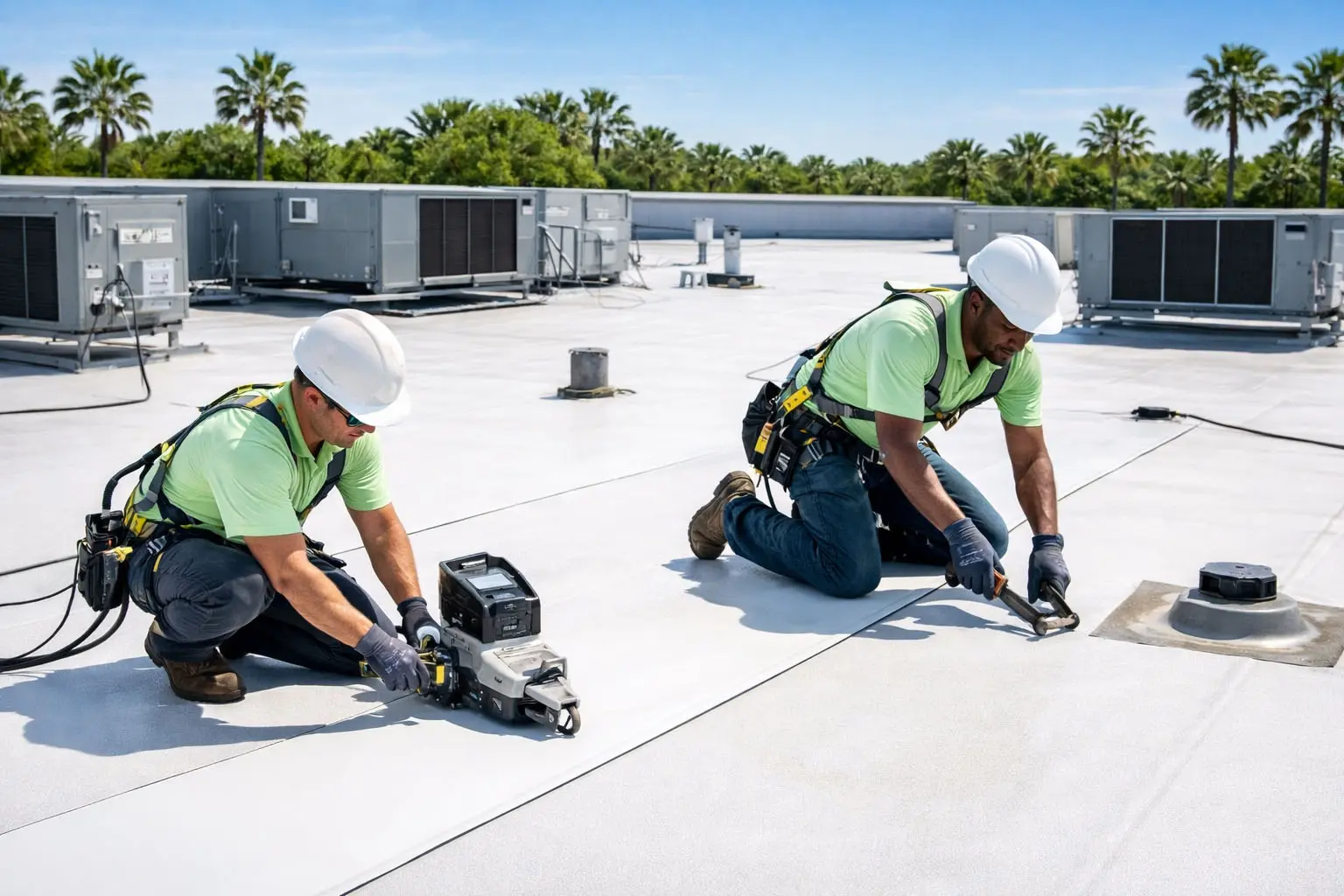 Flat Roof Systems for Tampa Commercial Buildings