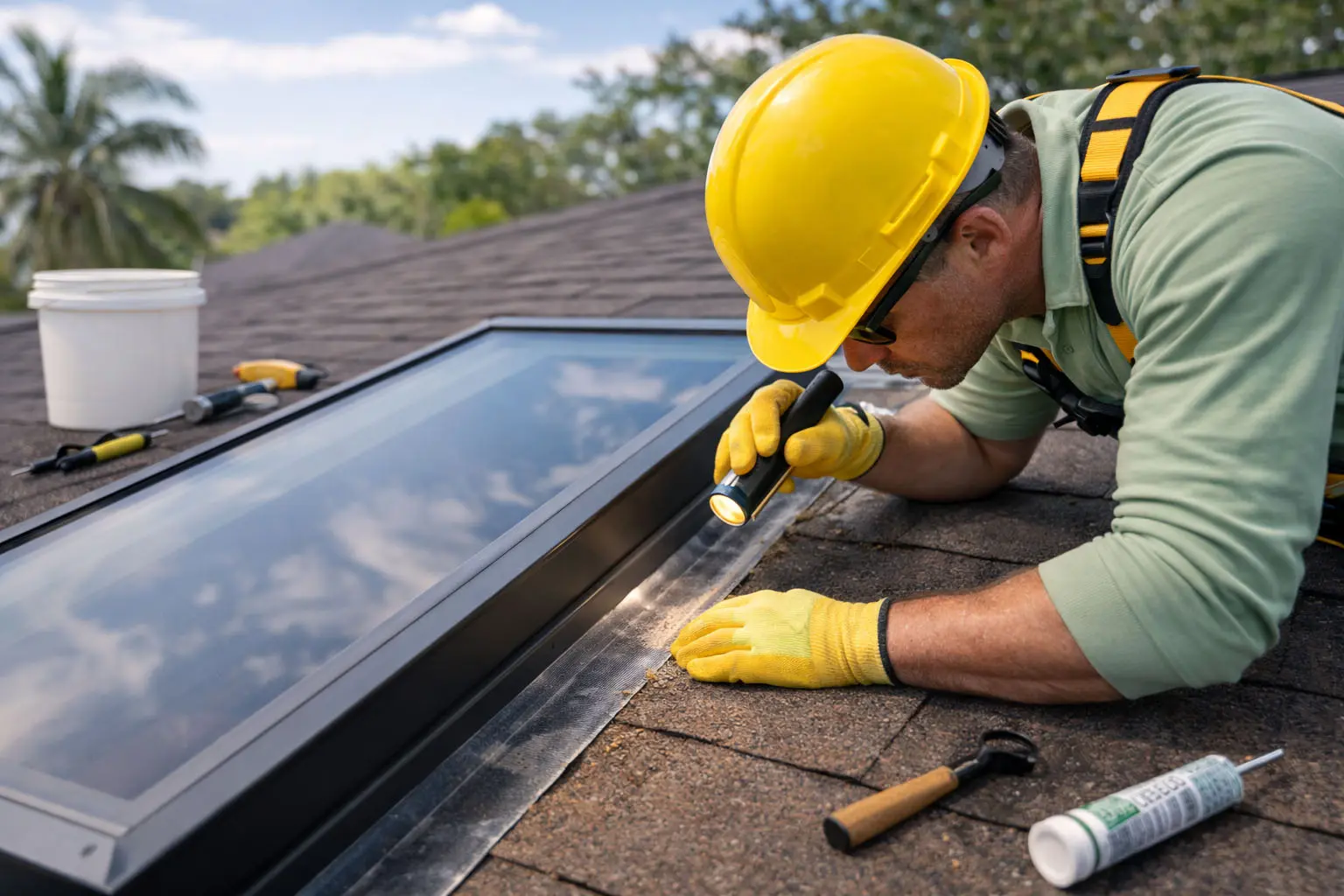 Leaking Skylight Repair Tampa