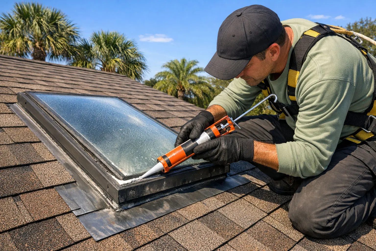 Leaking Skylight Repair