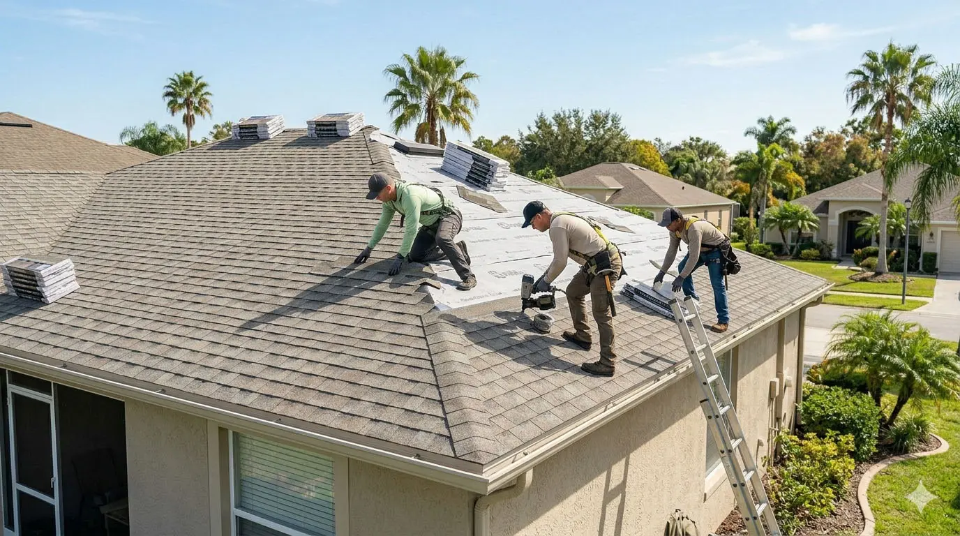Shingle Roof Installation