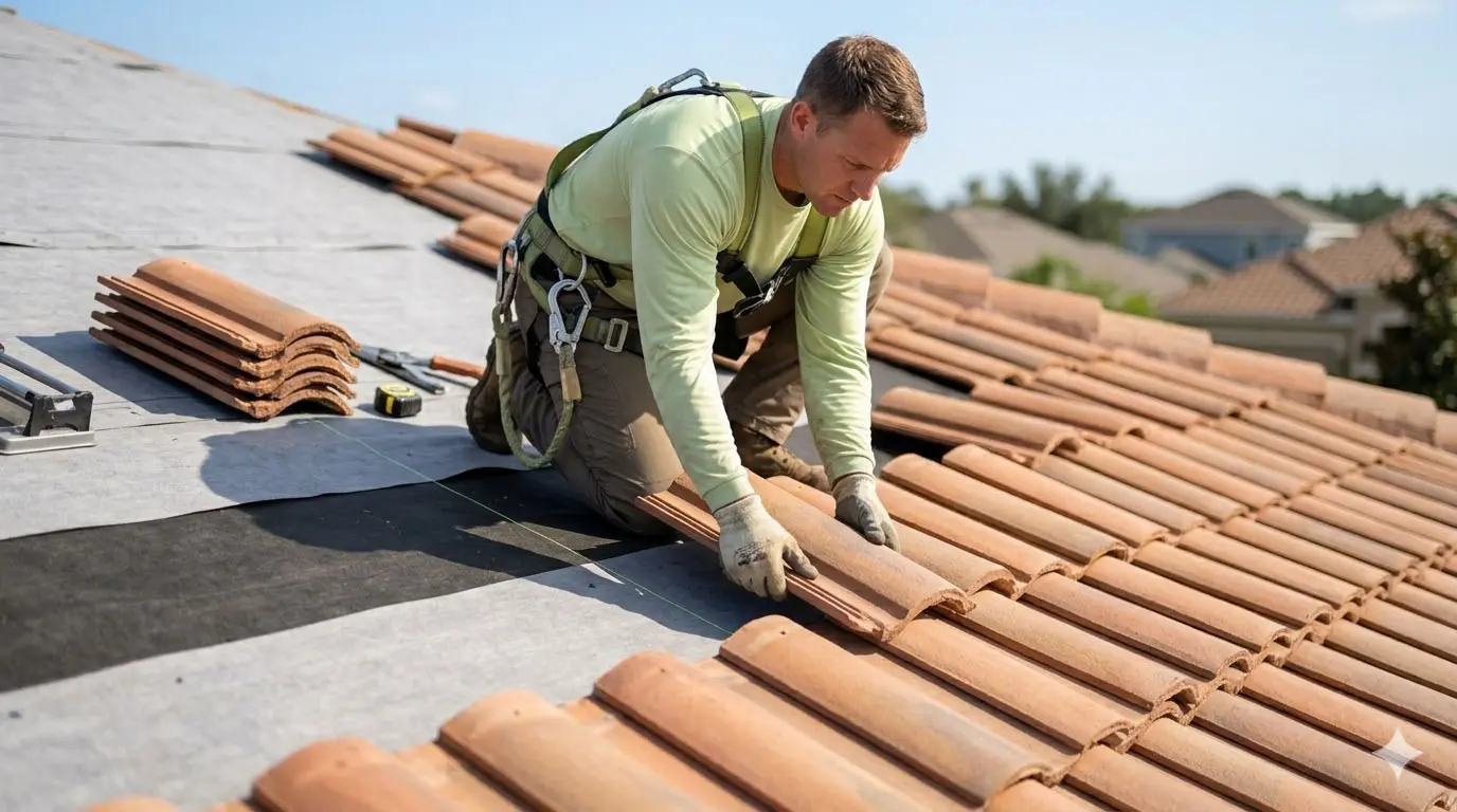 Tile Roof Installation