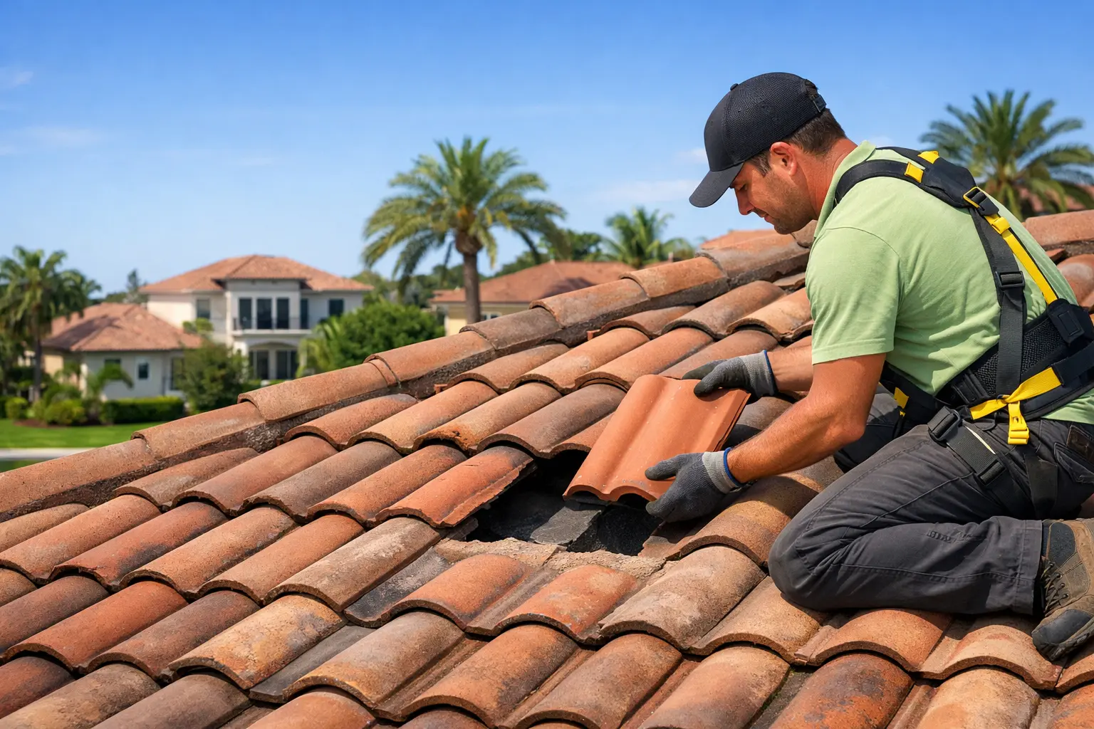 Tile Roof Repair
